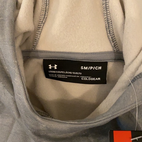 NWT Under Armour 100% polyester hoodie size S - Picture 7 of 10